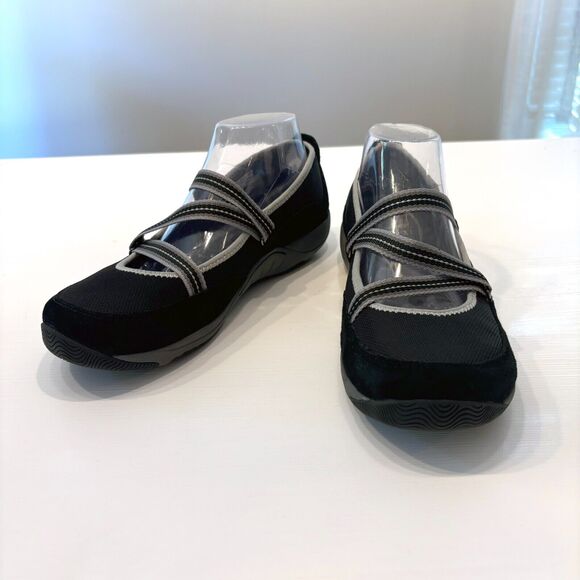 Dansko Women's Black Suede Comfort / Nursing Shoes Sandals EU Size 40 US Size 9 - Picture 4 of 10